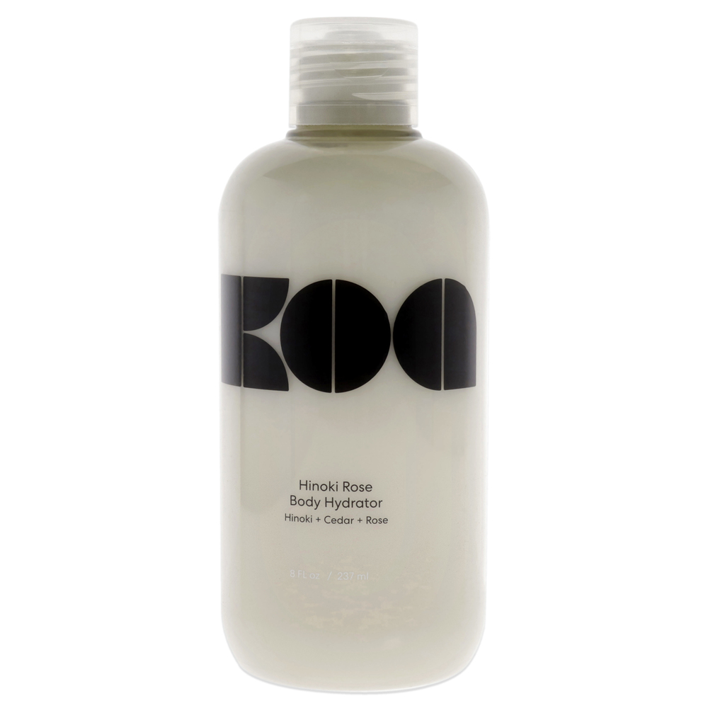Hinoki Rose Body Hydrator by KOA for Unisex - 8 oz Hydrator
